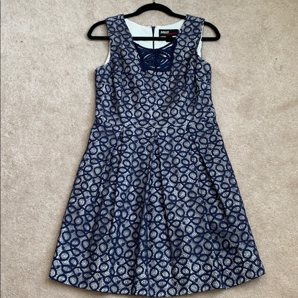 Miss sixty size 10 lace detail dress